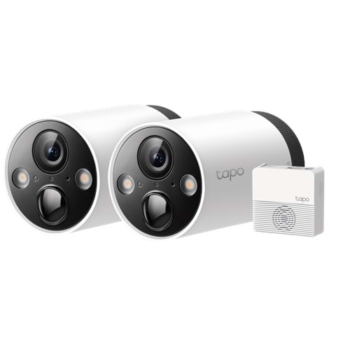 TP-Link Tapo C420S2 2K Akıllı Kablosuz Güvenlik Kamera Sistemi (Dış Ort.Batary.