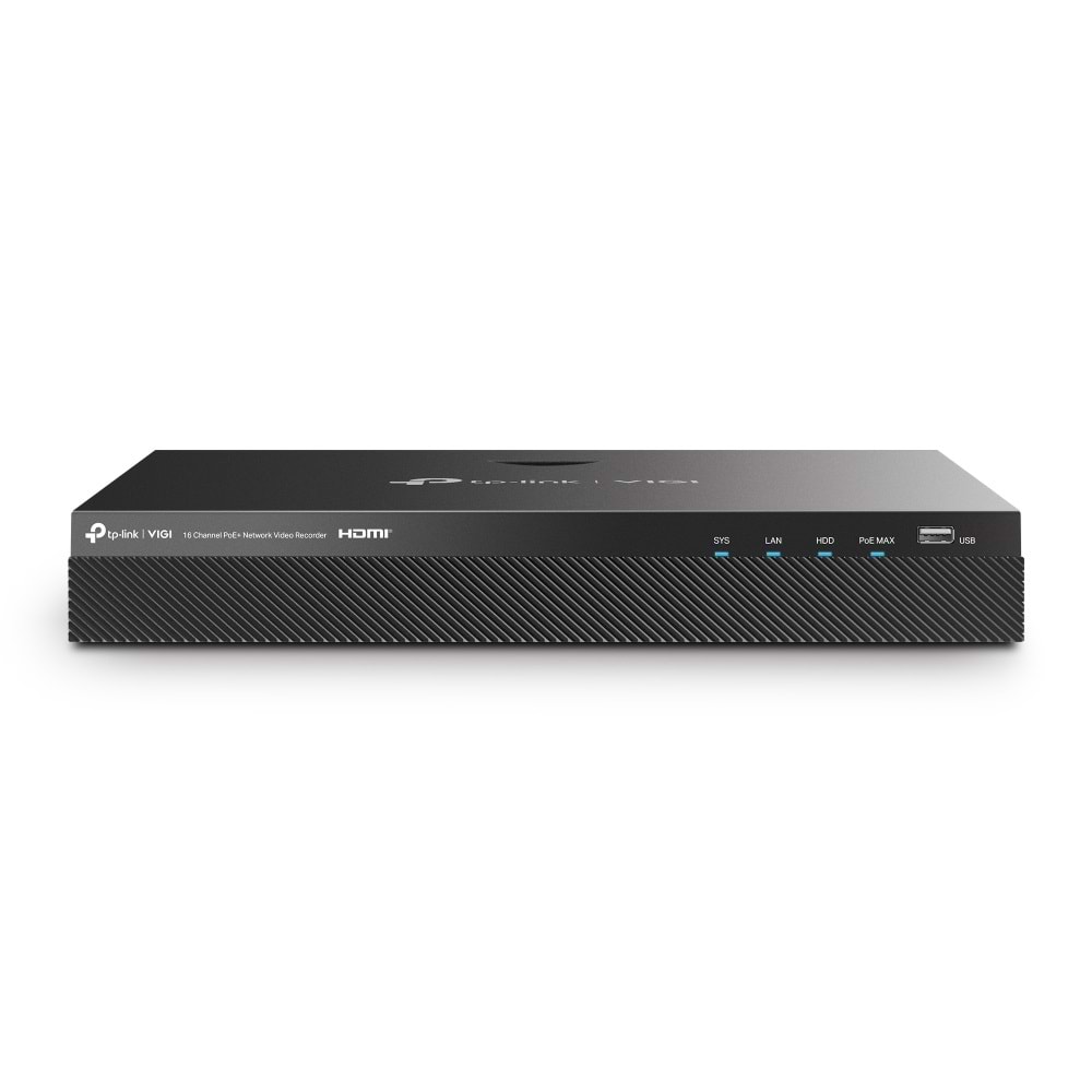 Vigi NVR2016H-16P 16 Kanal PoE+ NVR ( H265+,90W )