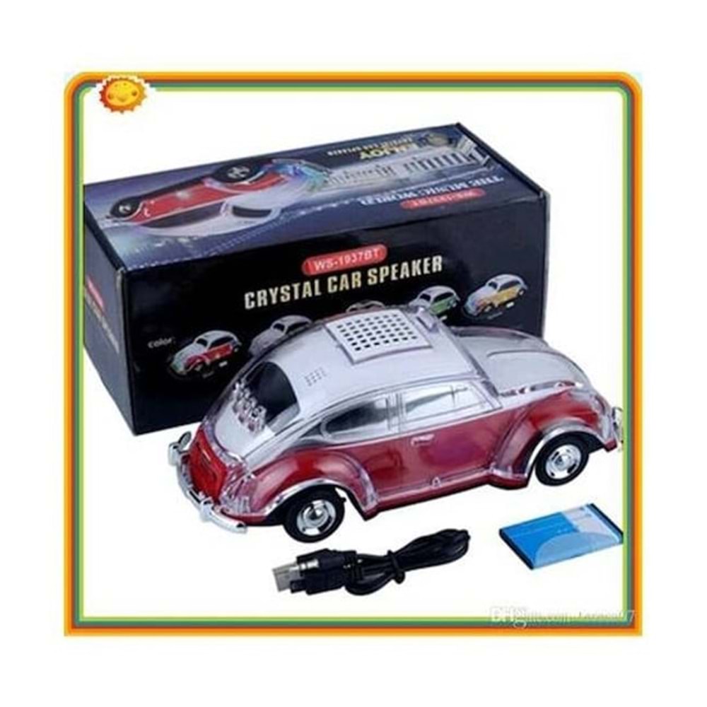 WSTER WS-1937BT ARABA GÖRÜNÜMLÜ BLUETOOTH HOPARLÖR