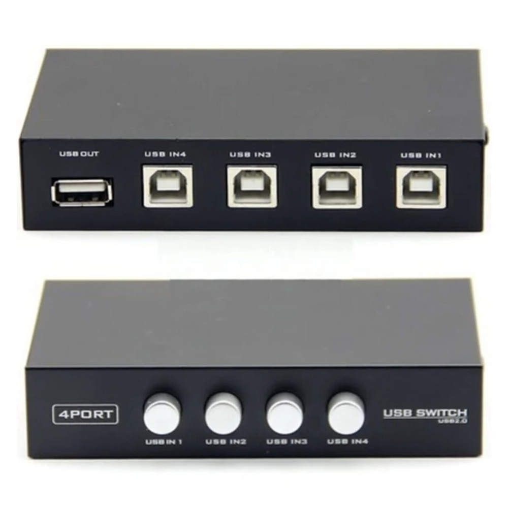 ALFAIS AL-3684 LPT SWITCH 4 PORT YAZICI PRINTER SWITCH ÇOKLAYICI