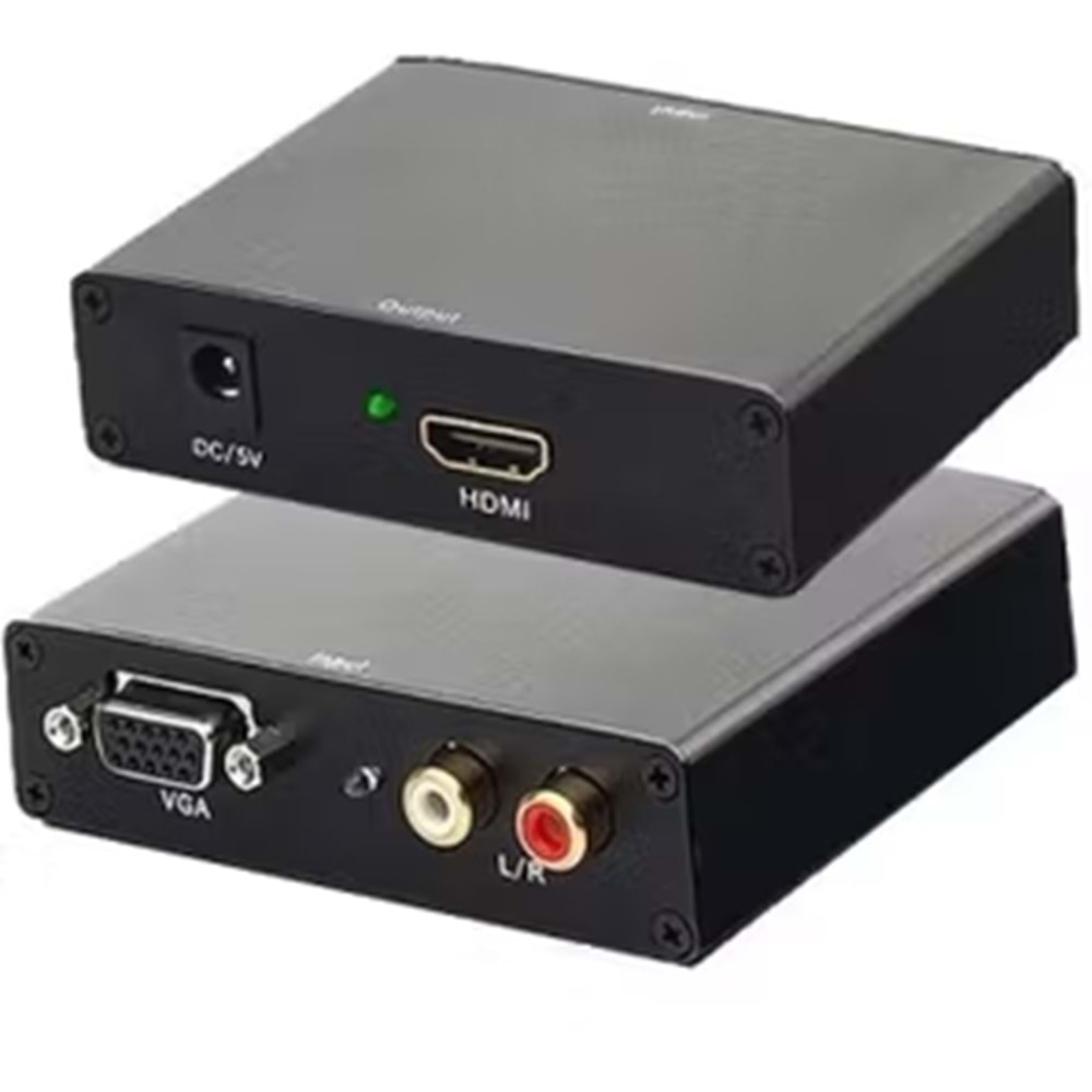 HADRON HD210 VGA TO HDMI DÖNÜŞTÜRÜCÜ