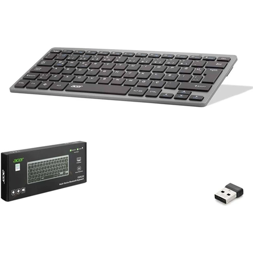 ACER OKR220 SİYAH 2.4 GHZ BLUETOOTH KLAVYE