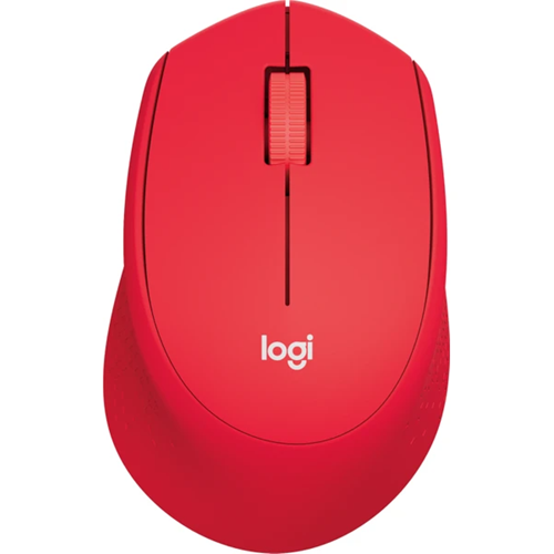 LOGİTECH M330 SESSİZ KABLOSUZ USB OPTİK MOUSE KIRMIZI