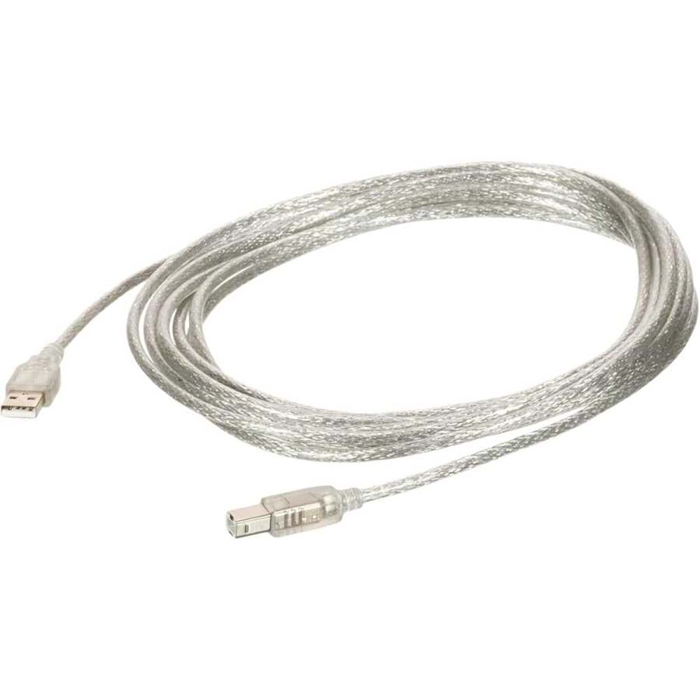 S-LINK SL-U2005 USB 2.0 ŞEFFAF 5M YAZICI KABLOSU
