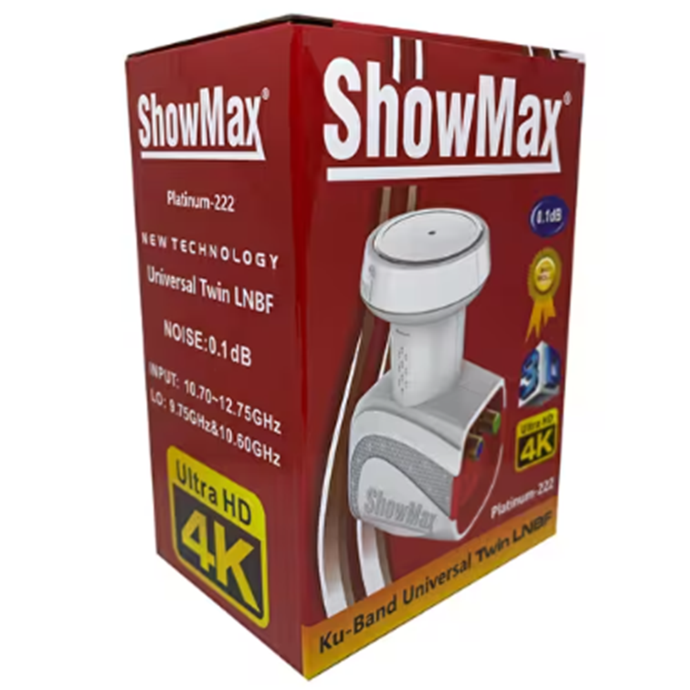 SHOWMAX TWİN LNB PREMİUM-222 PLUS