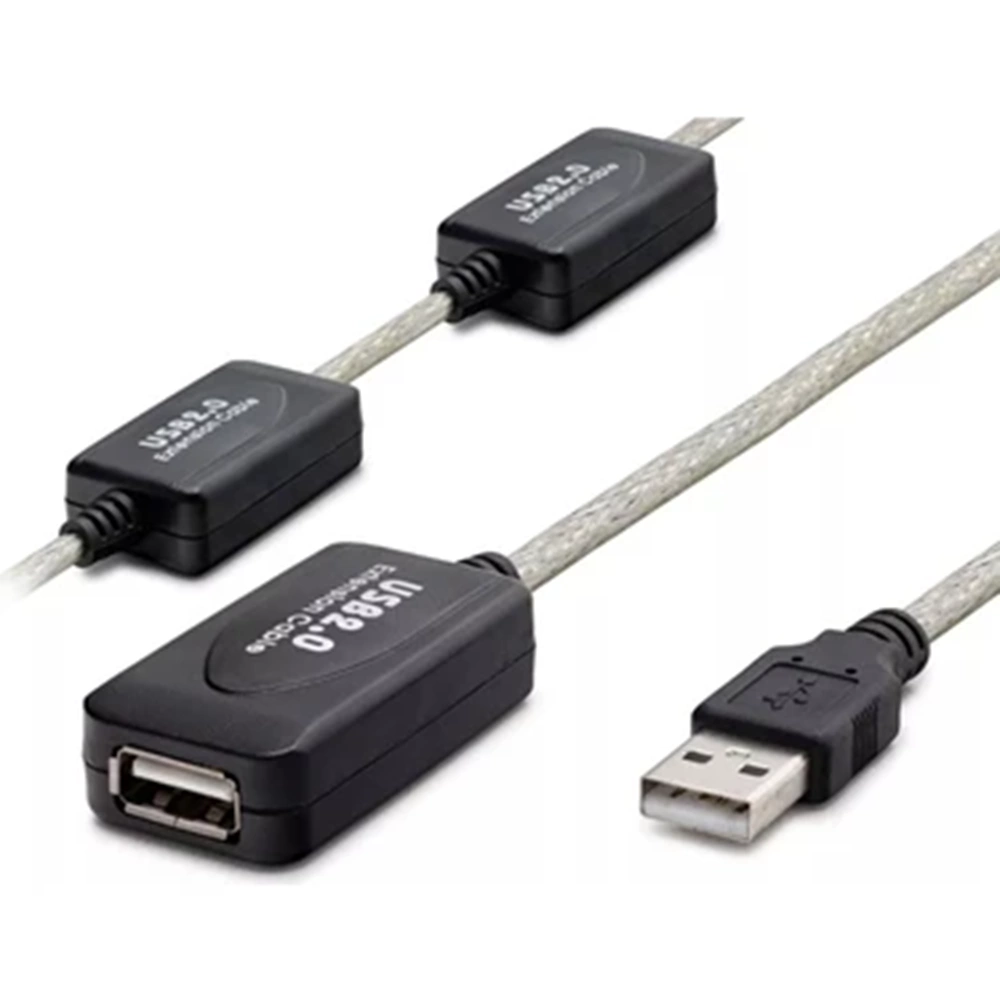 HADRON HDX7537 KABLO DEVRELİ USB UZATMA 10MT