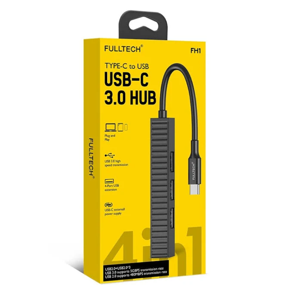 FULLTECH TYPE-C TO USB 3.0HUB FH1