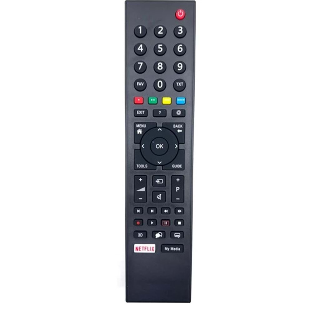 ARÇELİK - BEKO - GRUNDİNG TV LED KUMANDASI SX0184
