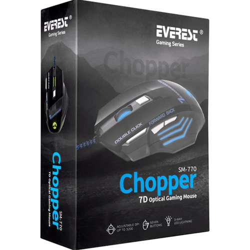 EVEREST SM-770 USB GAMING OYUNCU MOUSE