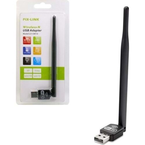 PIX-LINK LV-UW10S WIRELESS WIFI ADAPTER