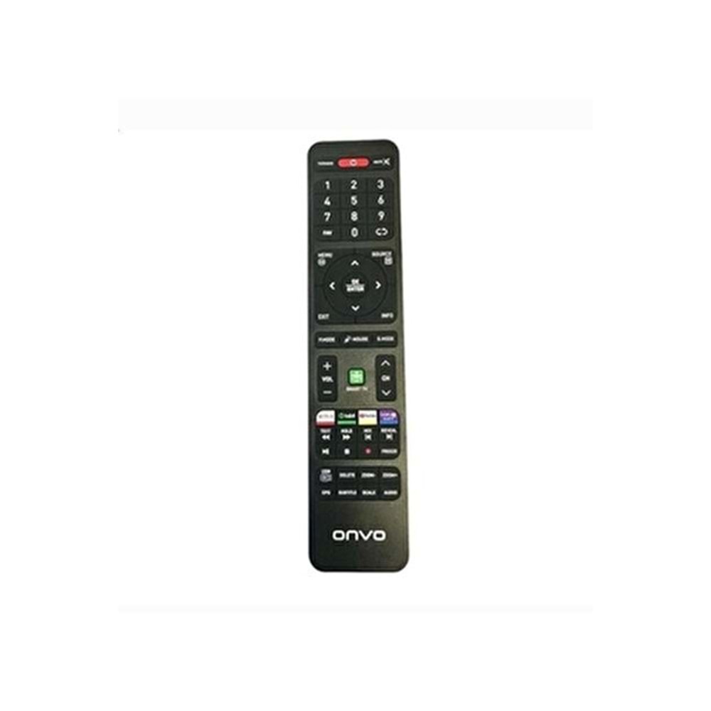 ONVO NETFLİX TABİİ YOUTUBE BEİN CONNECT SMART TV TUŞLU TELEVİZYON KUMANDASI 2203