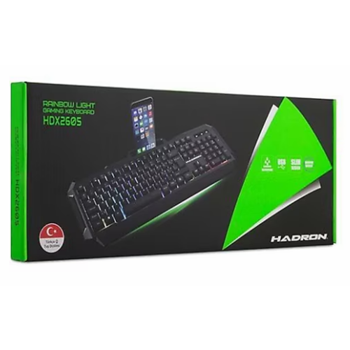 HADRON HDX2605 LEDLİ Q OYUN KLAVYESİ