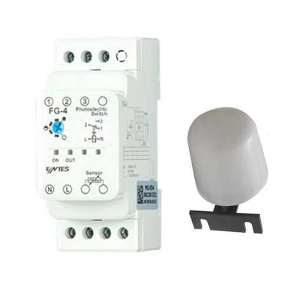 FOTOSEL RÖLE 1-3 LÜX AYARLI FOTOSEL GÖZ DAHİL