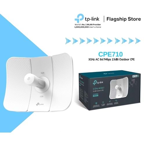 TP-LINK CPE710 5GHZ 867MBPS 23DBİ OUTDOOR CPE