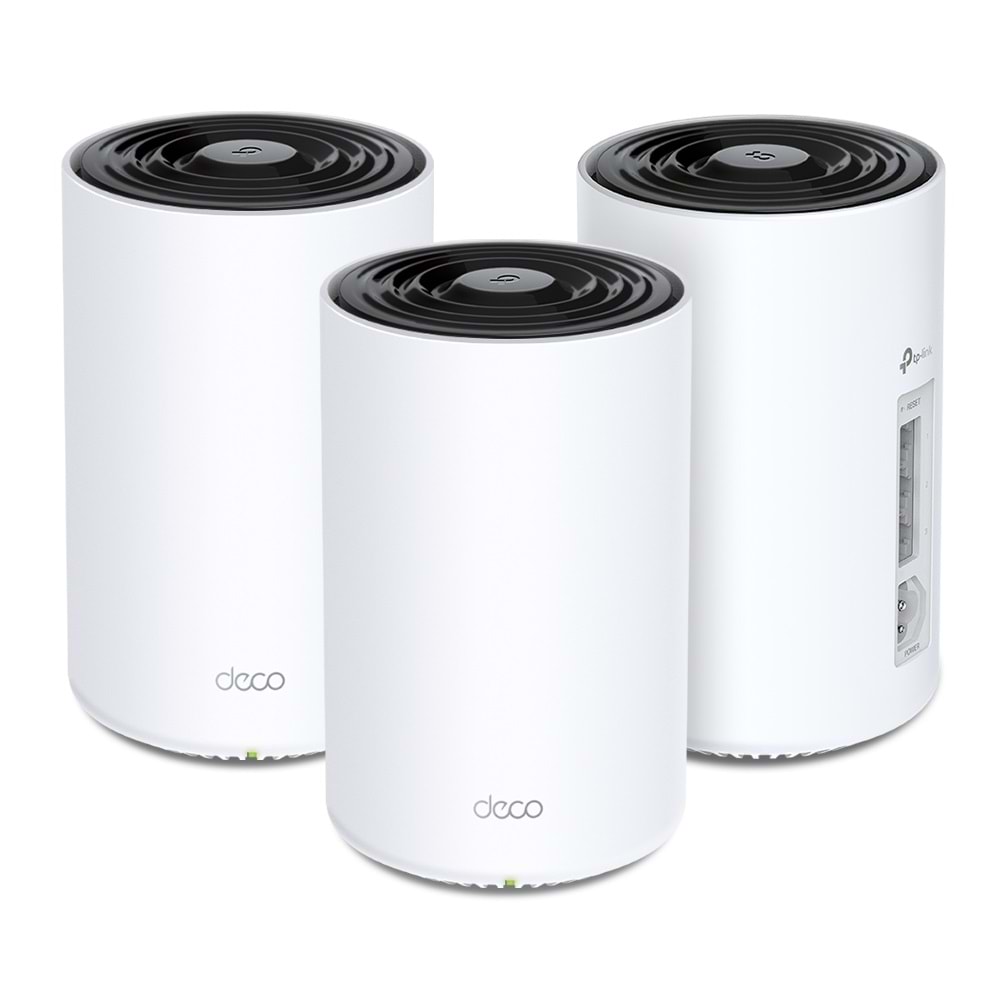 Tp-Link Deco PX50(3-pack) AX3000+G1500 Whole Home Powerline Mesh Wi-Fi 6 System