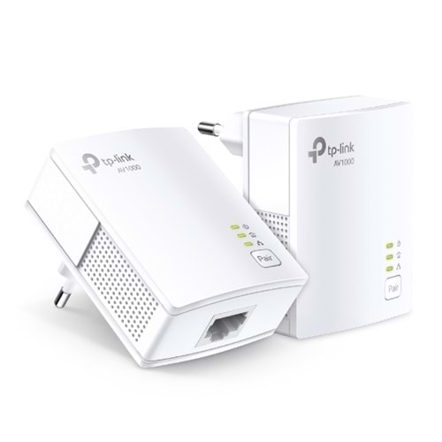 Tp-Link TL-PA7017 KIT AV1000 Gigabit Powerline Starter Kit ( Powerline Adaptör )