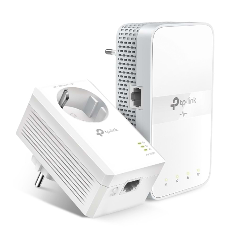 Tp-Link TL-WPA7617 KIT AV1000 Gig. Powerline AC1200 Wi-Fi Kit (Powerline Adaptör