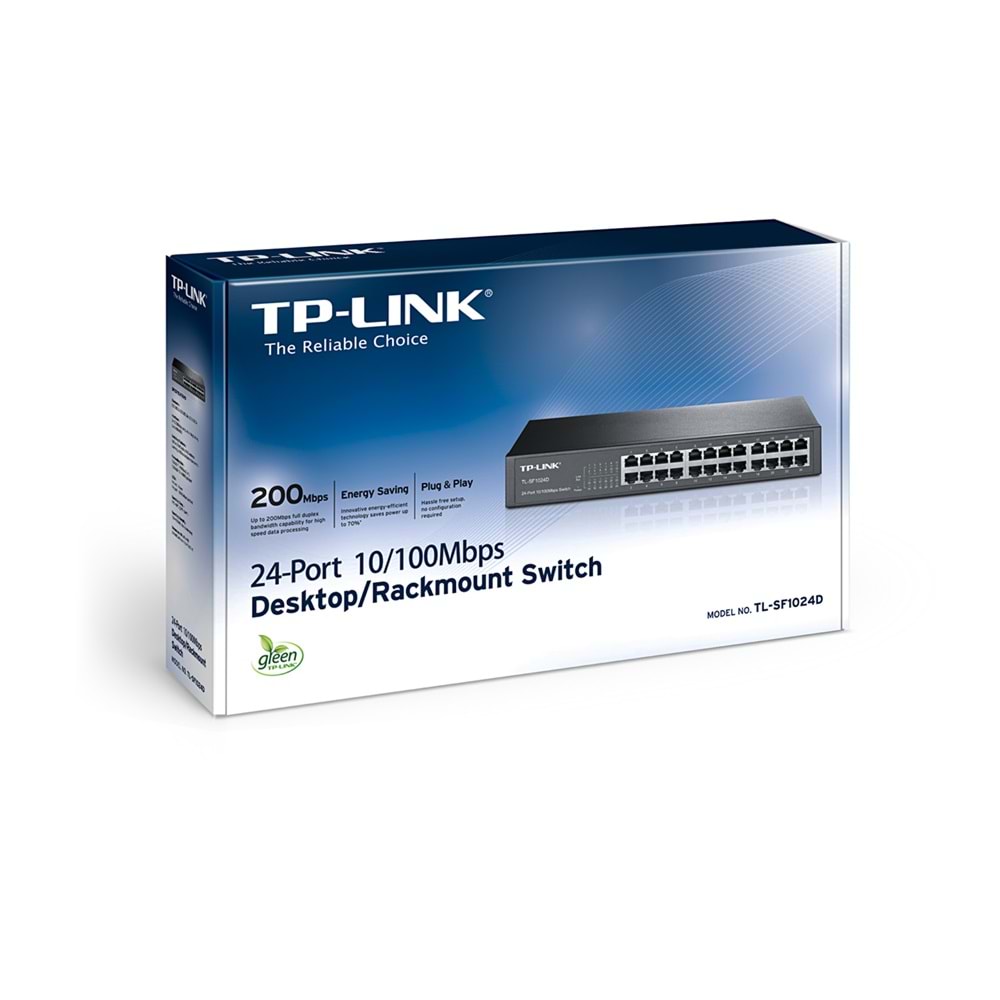 Tp-Link TL-SF1024D 24-Port 10/100 Mbps Switch
