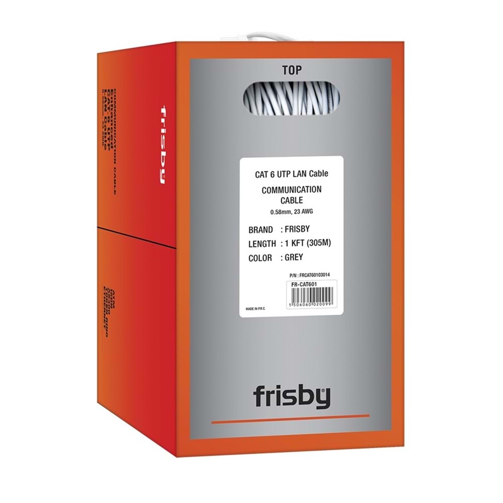 Frisby FR-CAT601 CAT6 23AWG 305m CAT6 Kablo 