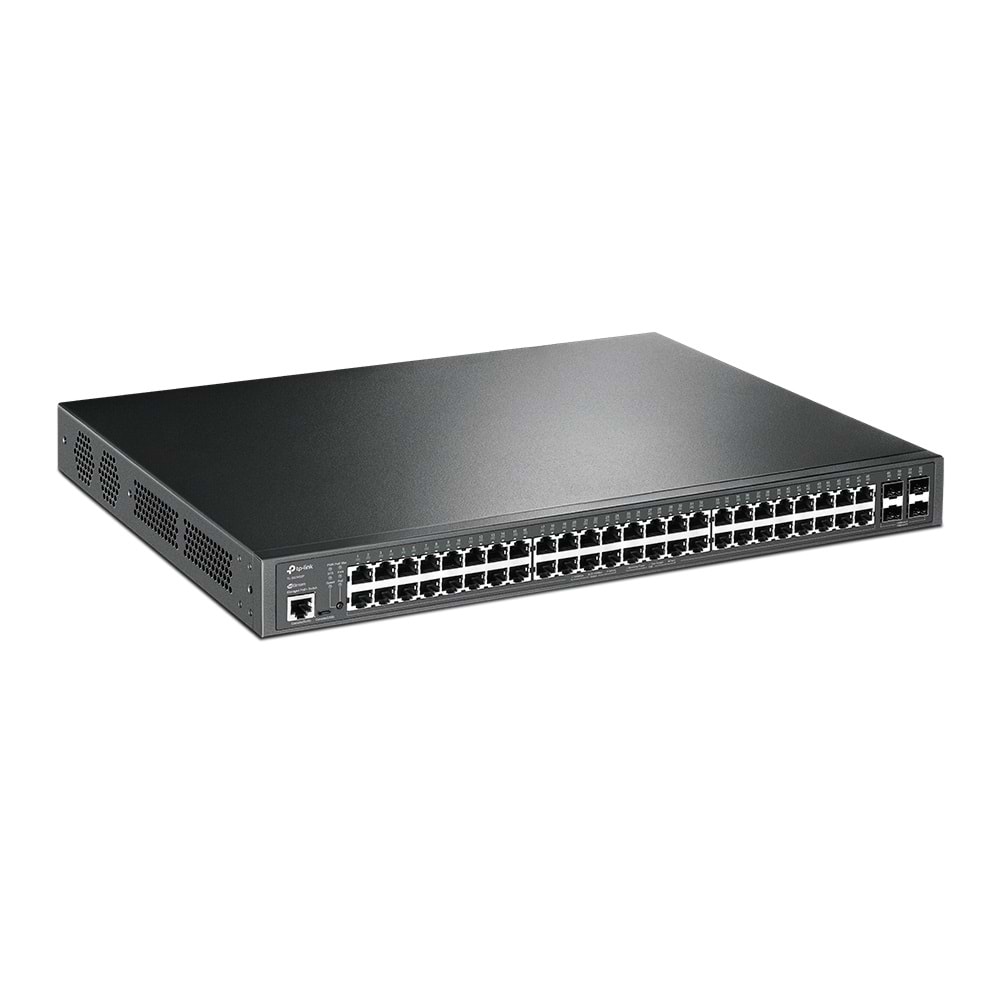 Omada SG3452P JetStream 52-Port Gigabit L2+ Managed Switch 48-Por PoE