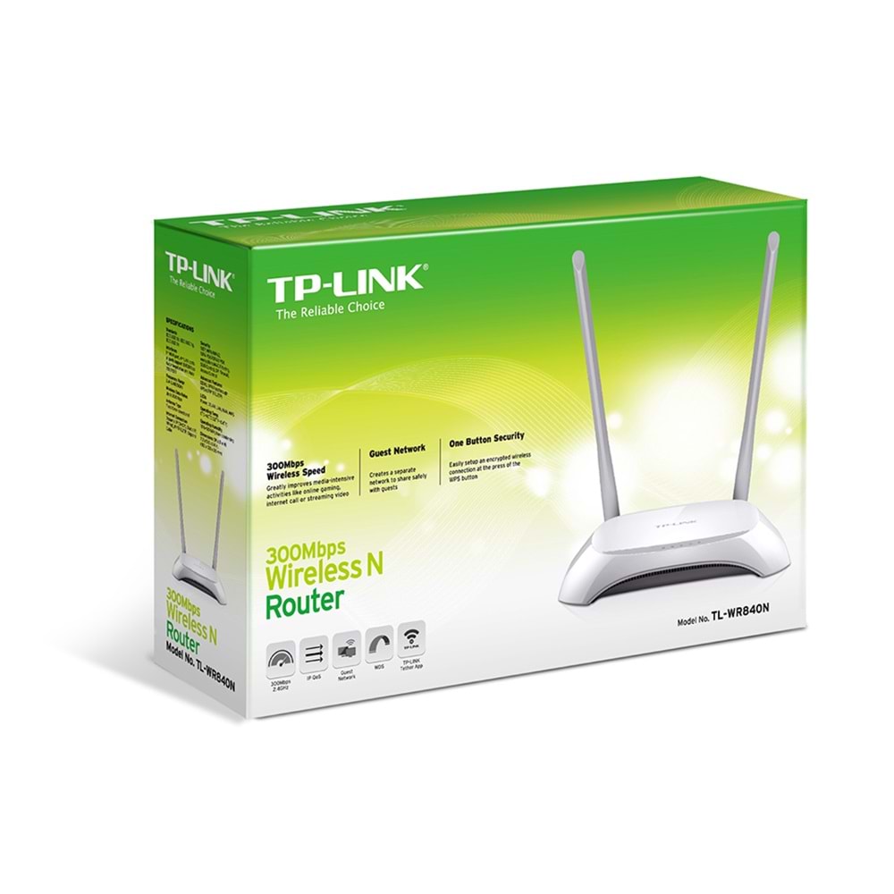 Tp-Link TL-WR840N N300 Wi-Fi Router ( Yönlendirici )