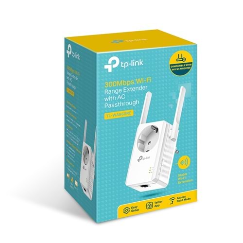 Tp-Link TL-WA860RE 300Mbps Wi-Fi Range Extender ( Menzil Genişletici )