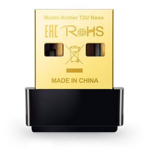 Tp-Link Archer T2U Nano AC600 Nano Dual Band Wi-Fi USB Adaptör