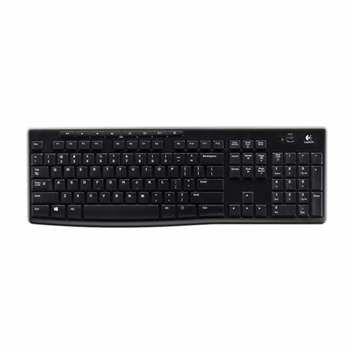 Logitech K270 Kablosuz Klavye Q Siyah (920-003761)