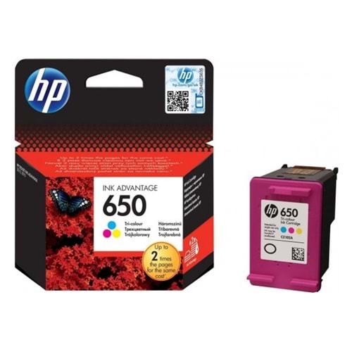 Hp Renkli Kartuş 650 (CZ102AE)